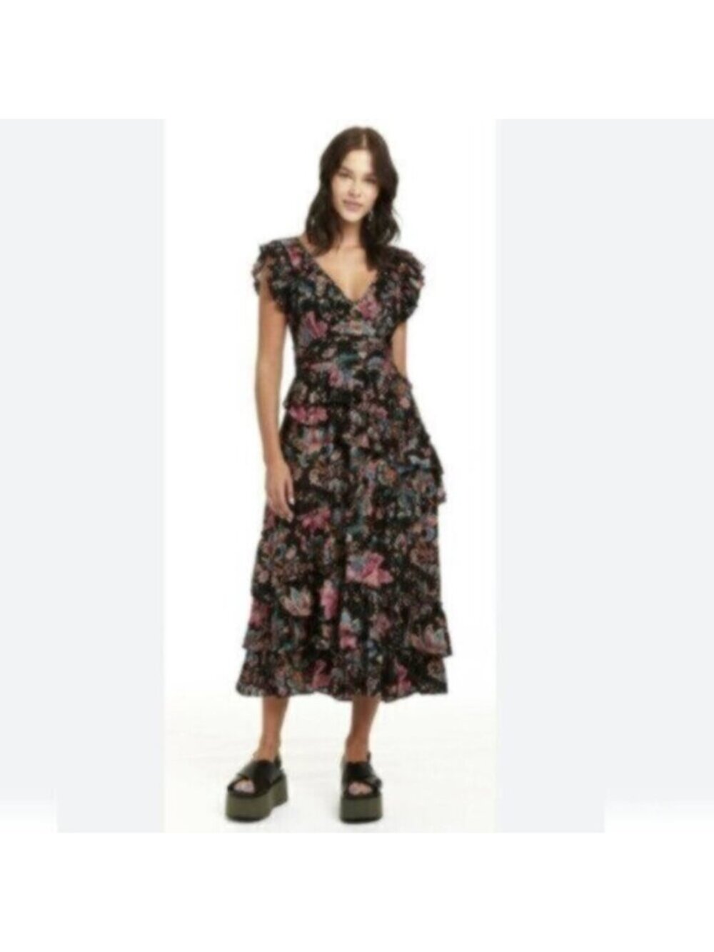 Love the Label Salome Lurex Maxi Dress